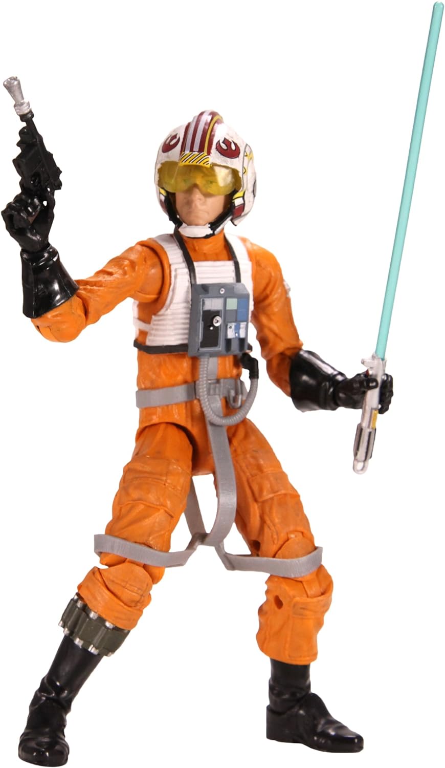 Star Wars Black Series: Luke Skywalker #01 Orange Line 15cm Actionfigur Hasbro 2013