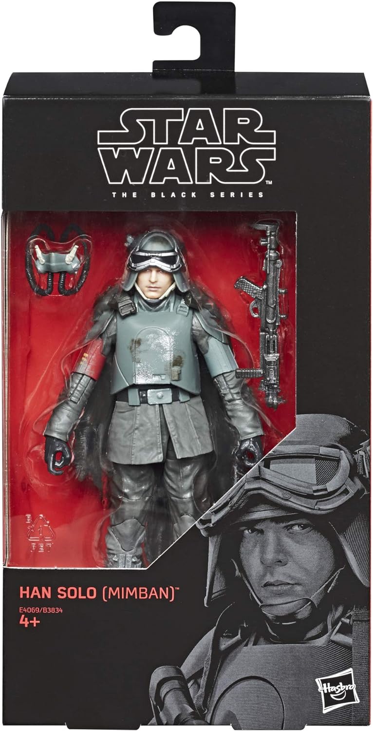 Star Wars Black Series: Han Solo (Mimban) #78 Red Line 15cm Actionfigur Hasbro 2019