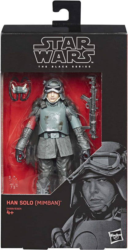 Star Wars Black Series: Han Solo (Mimban) #78 Red Line 15cm Actionfigur Hasbro 2019