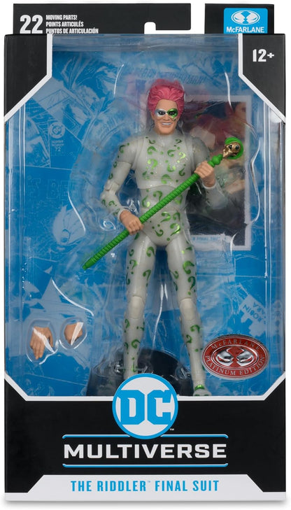 DC Multiverse: Batman Forever - The Riddler (Final Suit) (Chase) 18cm Actionfigur