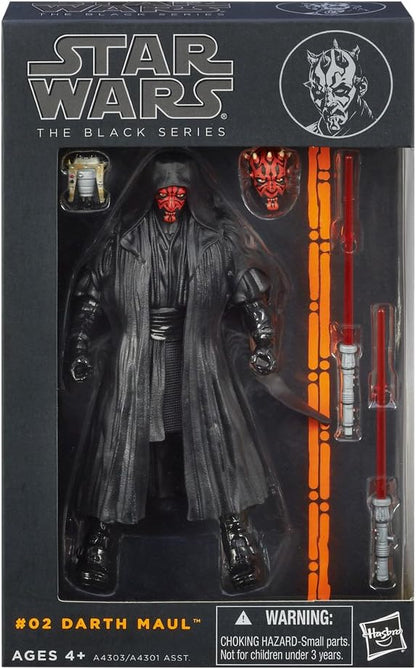 Star Wars Black Series: Darth Maul #02 Orange Line 15cm Actionfigur Hasbro 2013