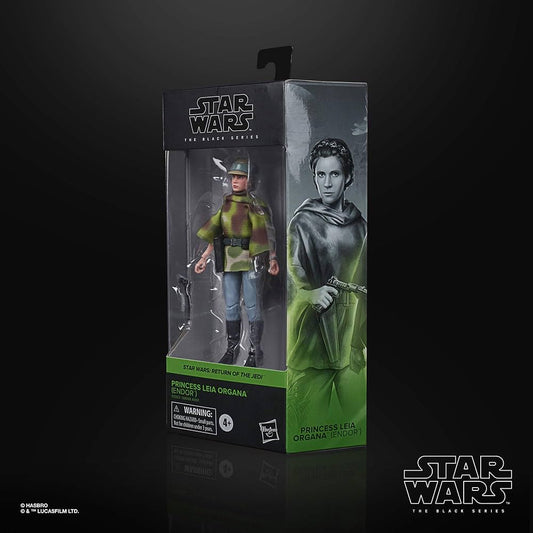 Star Wars Black Series: Princess Leia Organa (Endor) (ROTJ) Actionfigur 15cm Hasbro 2020