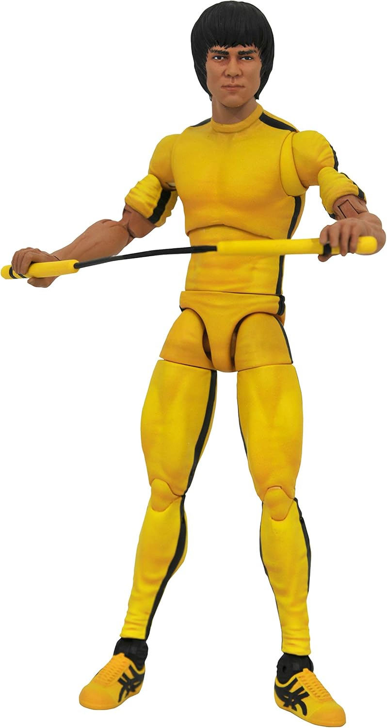 Bruce Lee Select: Bruce Lee (Yellow Jumpsuit) Actionfigur 18cm Diamond Select Toys 2020