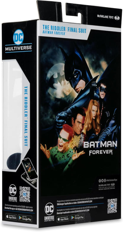 DC Multiverse: Batman Forever - The Riddler (Final Suit) (Chase) 18cm Actionfigur