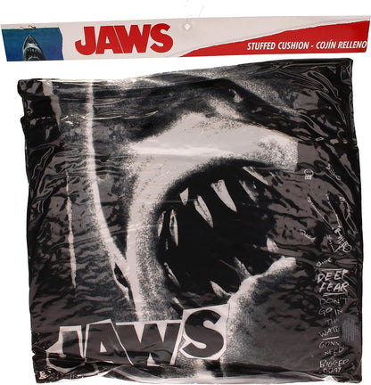 Pre-Order: Jaws: Der weiße Hai (Shark Collage) Kissen 40cm SD Toys 2024