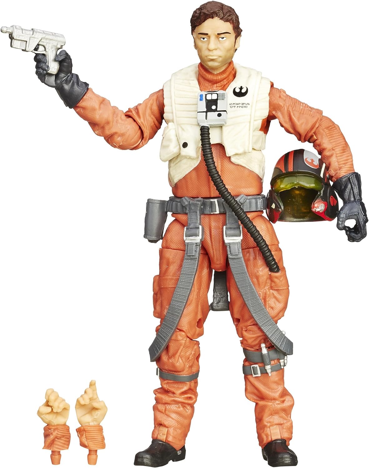 Star Wars Black Series: Poe Dameron #07 Red Line 15cm Actionfigur Hasbro 2015 (Auspacker)