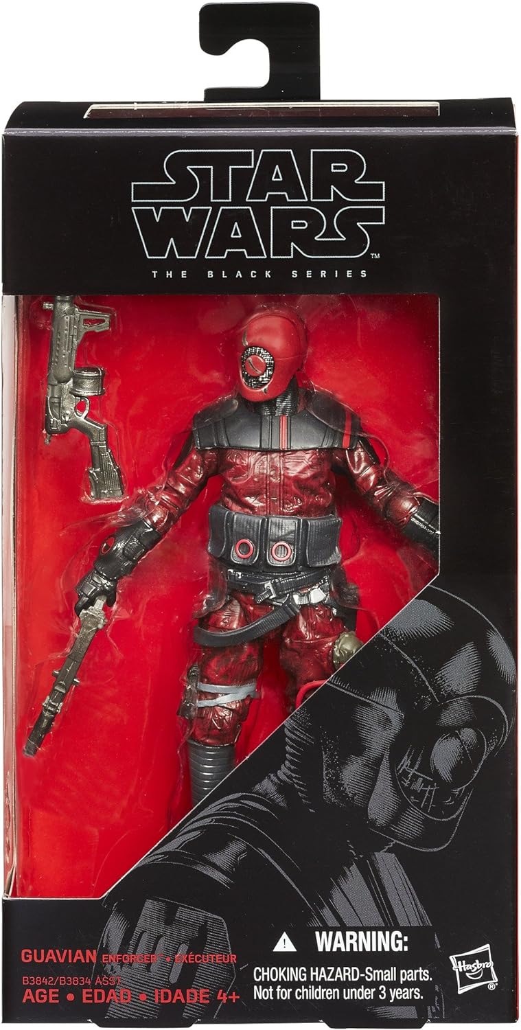 Star Wars Black Series: Guavian Enforcer #08 Red Line 15cm Actionfigur Hasbro 2015