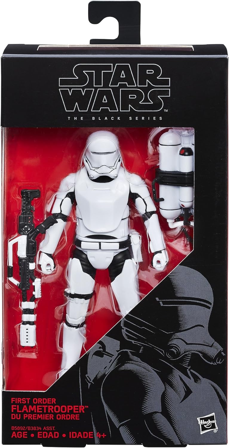 Star Wars Black Series: First Order Flametrooper #16 Red Line 15cm Actionfigur Hasbro 2016