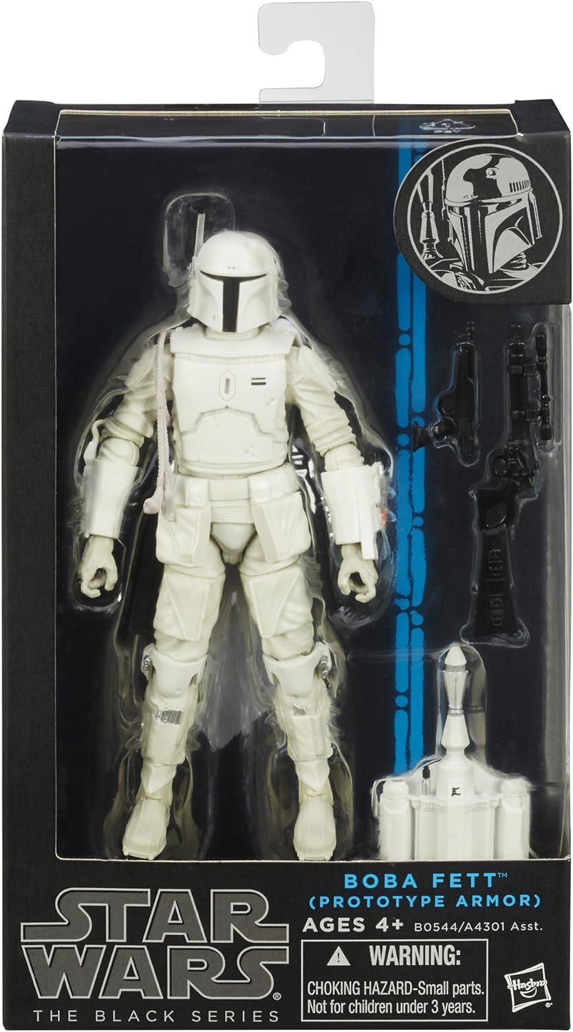 Star Wars Black Series: Boba Fett (Prototype Armor) #Walgreens Exclusive Blue Line 15cm Actionfigur Hasbro 2014