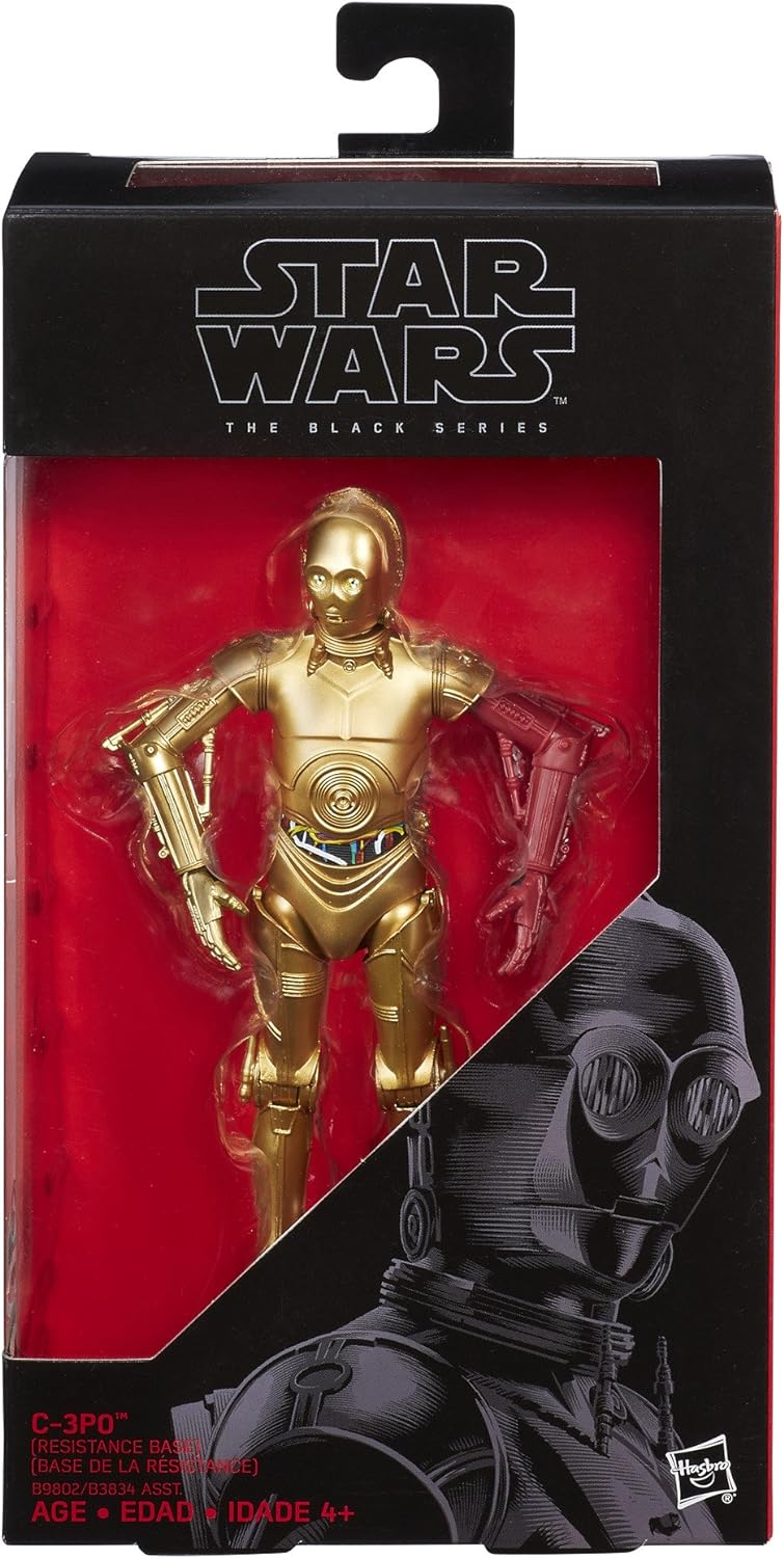 Star Wars Black Series: C-3PO (Resistance Base) #29 Red Line 15cm Actionfigur Hasbro 2016