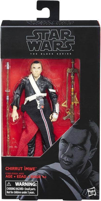 Star Wars Black Series: Chirrut Imwe #36 Red Line 15cm Actionfigur Hasbro 2017 (Auspacker)