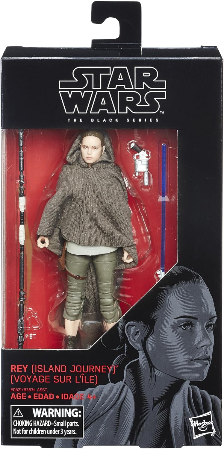 Star Wars Black Series: Rey (Island Journey) #58 Red Line 15cm Actionfigur Hasbro 2017