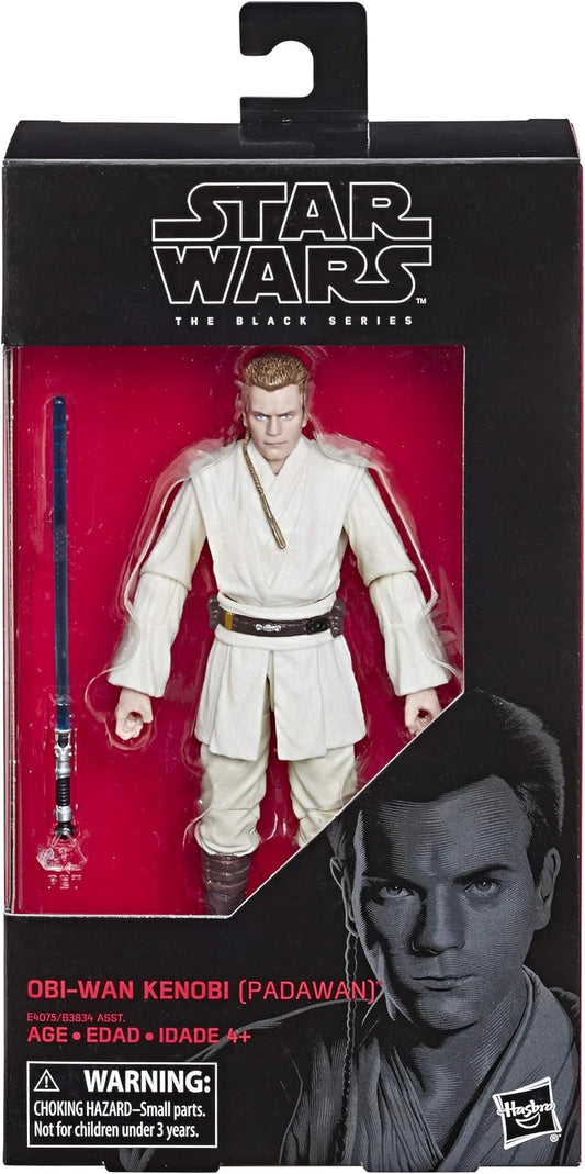 Star Wars Black Series: Obi-Wan Kenobi (Padawan) #85 Red Line 15cm Actionfigur Hasbro 2019