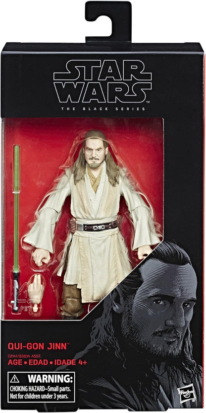 Star Wars Black Series: Qui-Gon Jinn #40 Red Line 15cm Actionfigur Hasbro 2017