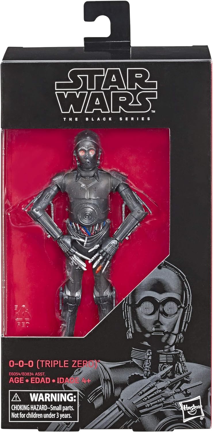 Star Wars Black Series: 0-0-0 (Triple Zero) #89 Red Line (First Release) 15cm Actionfigur Hasbro 2019