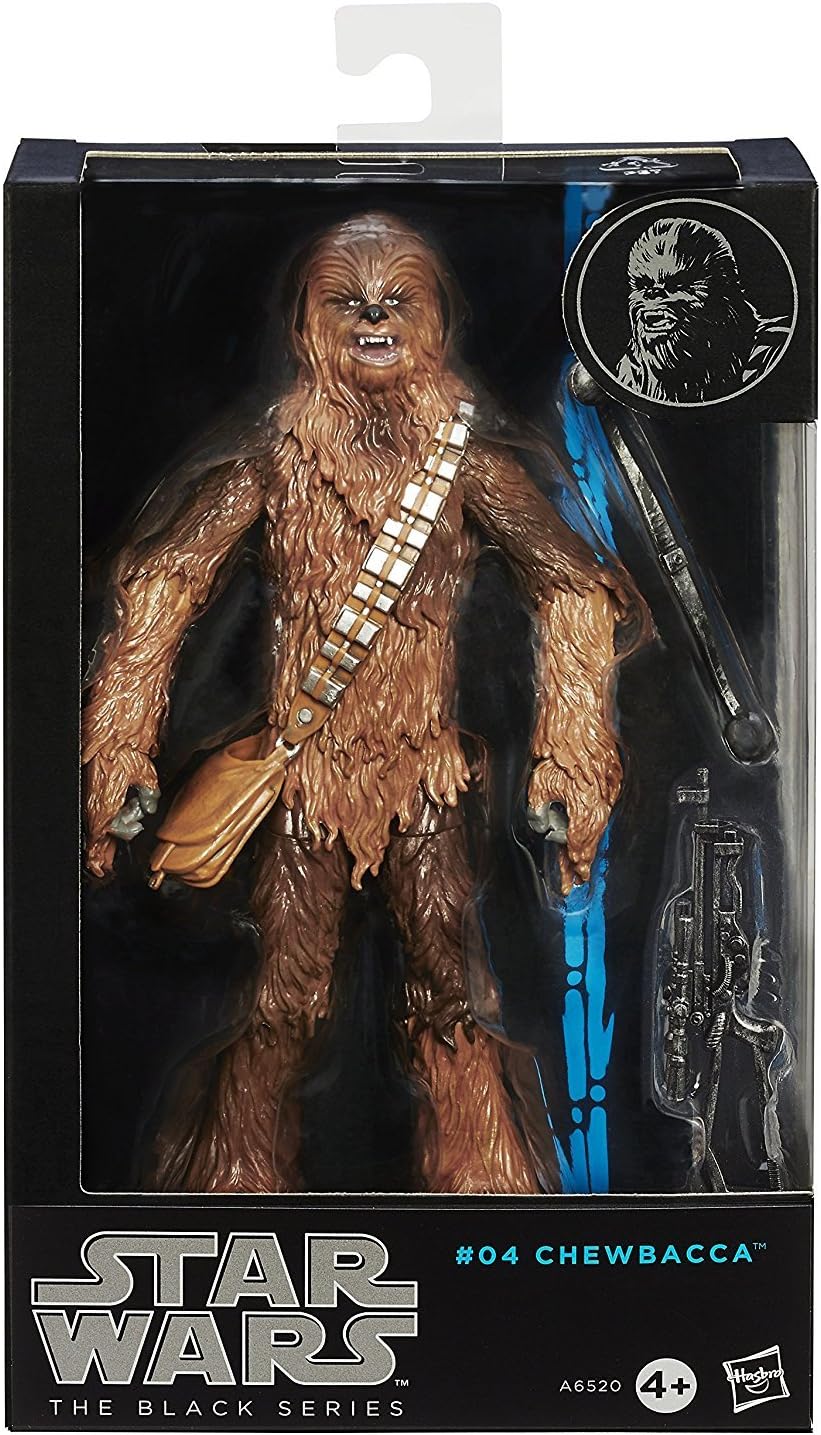 Star Wars Black Series: Chewbacca #04 Blue Line 15cm Actionfigur Hasbro 2014