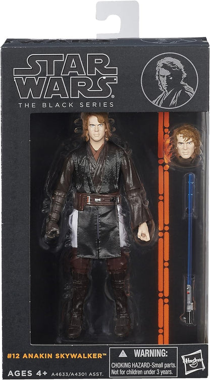 Star Wars Black Series: Anakin Skywalker #12 Orange Line 15cm Actionfigur Hasbro 2014