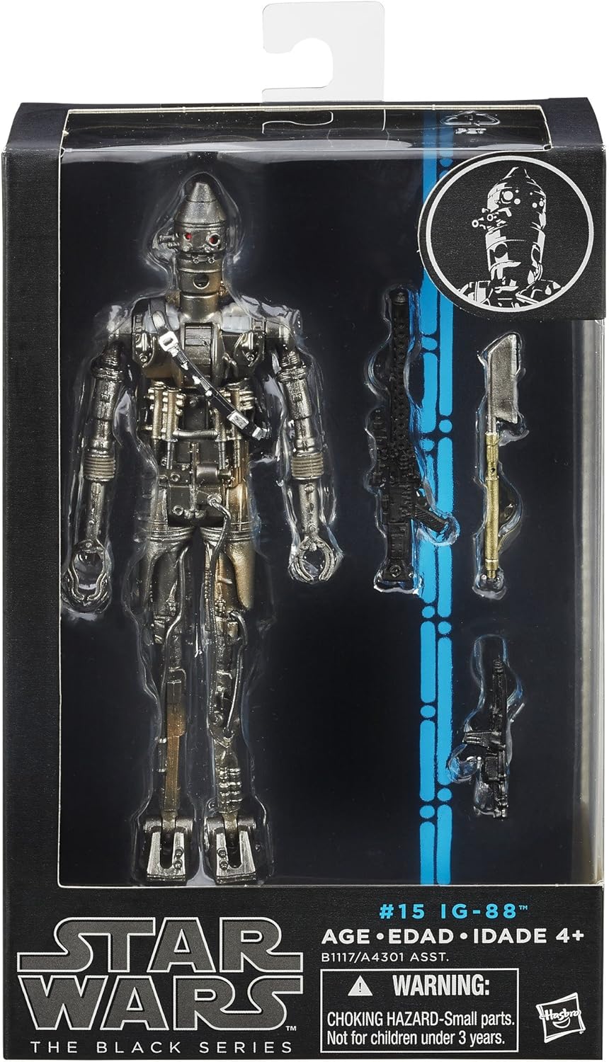 Star Wars Black Series: IG-88 #15 Blue Line 15cm Actionfigur Hasbro 2015