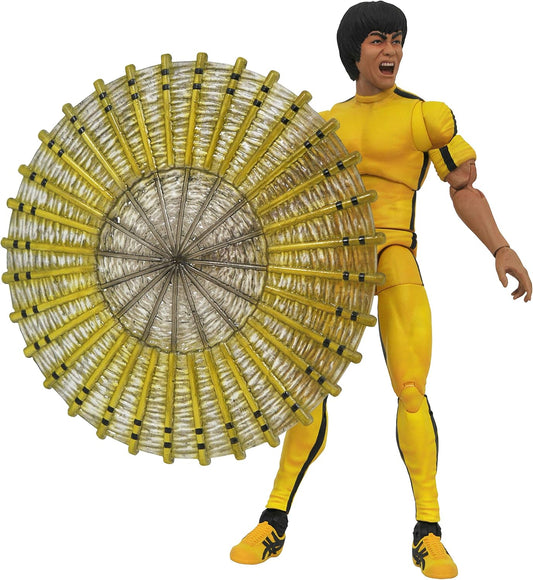 Bruce Lee Select: Bruce Lee (Yellow Jumpsuit) Actionfigur 18cm Diamond Select Toys 2020