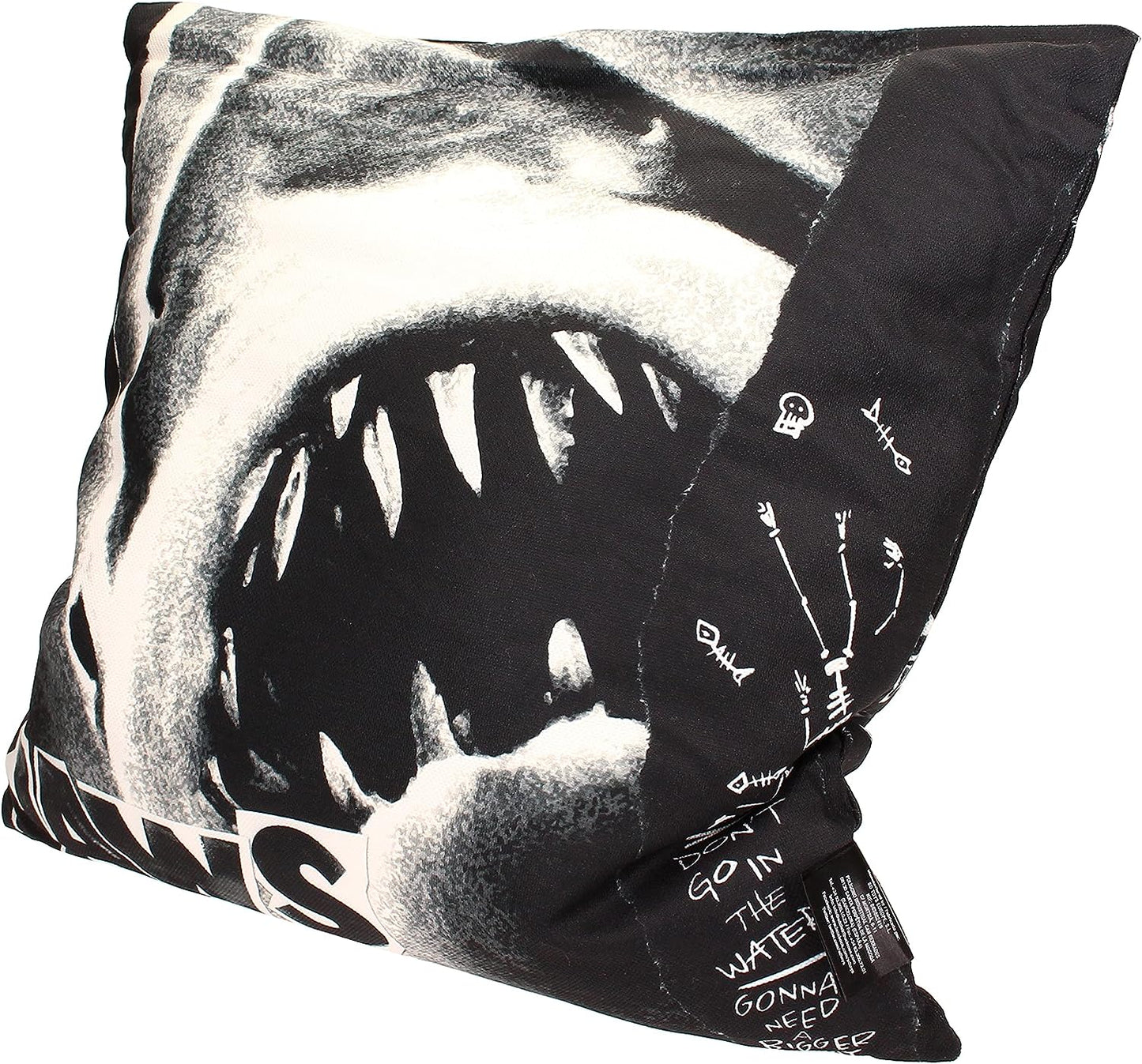 Pre-Order: Jaws: Der weiße Hai (Shark Collage) Kissen 40cm SD Toys 2024