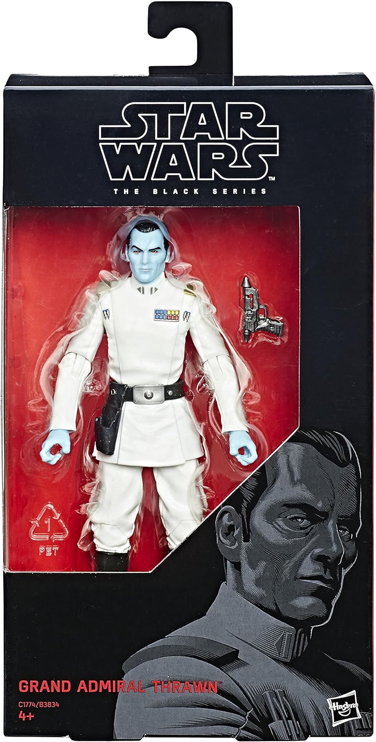 Star Wars Black Series:   Grand Admiral Thrawn #47 Red Line 15cm Actionfigur Hasbro 2017