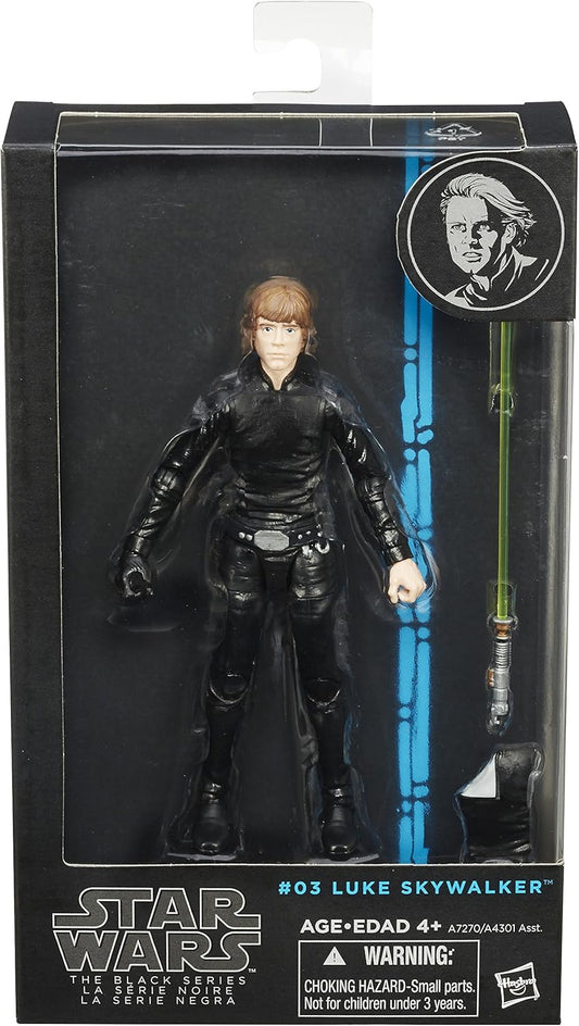 Star Wars Black Series: Luke Skywalker #03 Blue Line 15cm Actionfigur Hasbro 2014