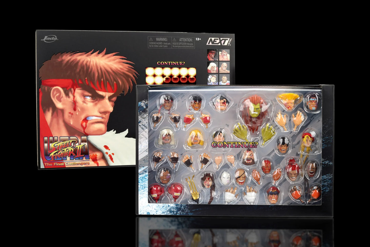 Ultra Street Fighter II - "YOU LOSE" Accessory Face Pack SDCC 2026 Exclusive Jada Toys