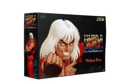 Ultra Street Fighter II: The Final Challengers - Violent Ken (SDCC Exclusive) Actionfigur 15cm  Jada Toys 2024