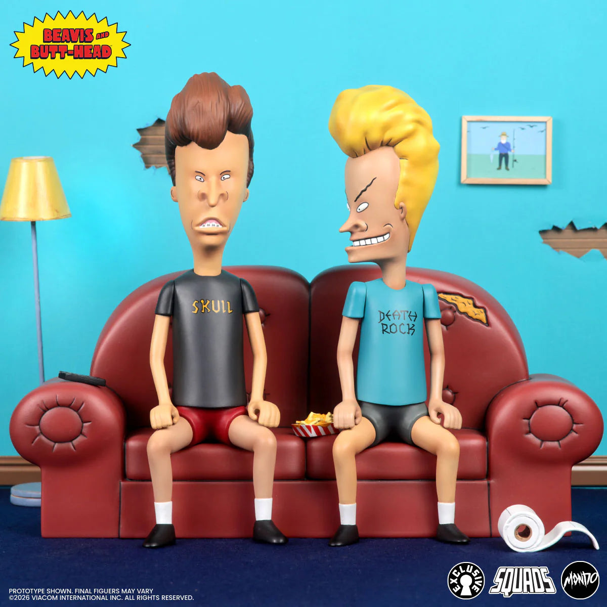 Pre-Order: Mike Judge's - Beavis and Butt-Head 20cm Figuren Set  ++Limited Edition++ MONDO