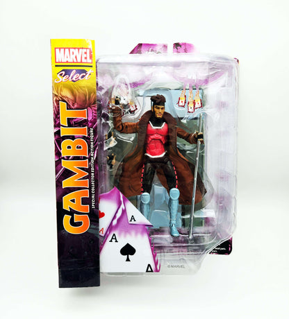 Marvel Select - Gambit Actionfigur 18cm Diamond Select Toys 2012