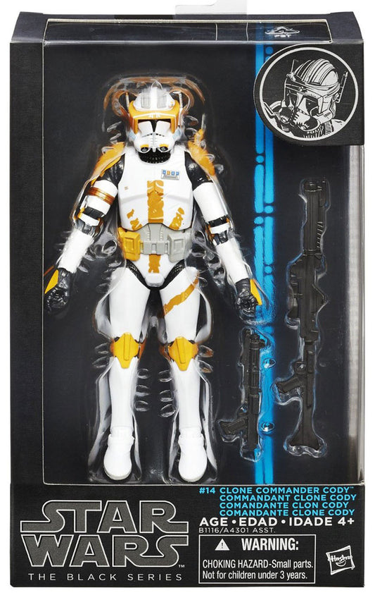 Star Wars Black Series: Clone Commander Cody #14 Blue Line 15cm Actionfigur Hasbro 2015