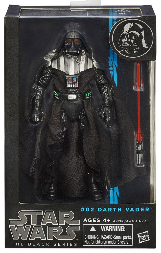 Star Wars Black Series: Darth Vader #02 Blue Line 15cm Actionfigur Hasbro 2014