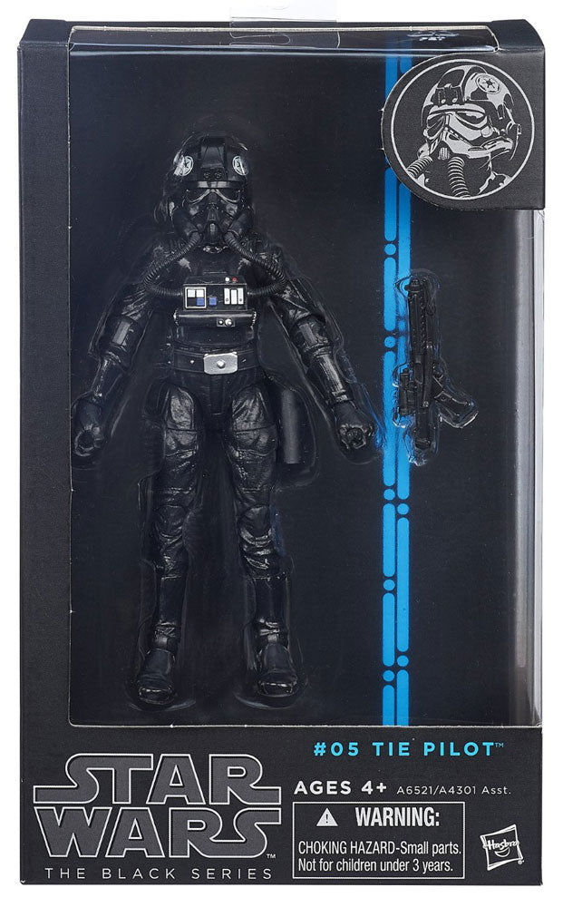 Star Wars Black Series: TIE Fighter Pilot #05 Blue Line 15cm Actionfigur Hasbro 2014