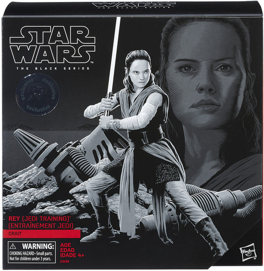 Star Wars Black Series - Rey (Jedi Training) on Crait 15cm Actionfigur Toys'R'Us Exclusive 2017