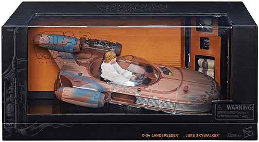 Star Wars Black Series - Luke Skywalker & X-34 Landspeeder Fahrzeug mit Actionfigur 15cm Hasbro SDCC 2017 Exklusive