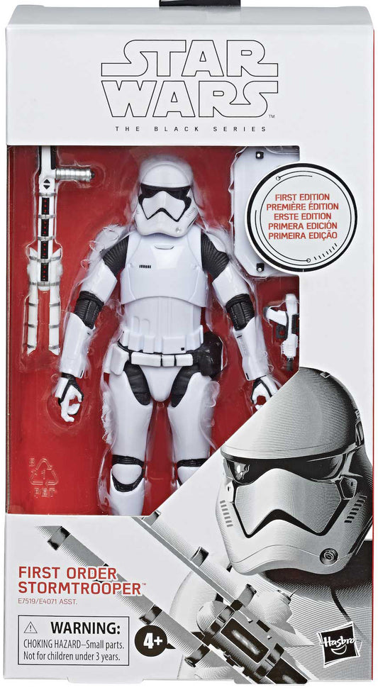 Star Wars Black Series: First Order Stormtrooper (First Edition) #97 Red Line 15cm Actionfigur Hasbro 2019