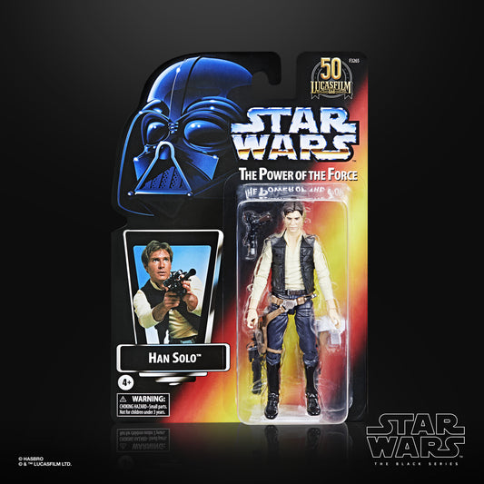 Star Wars Black Series: Han Solo (POTF) 50th Anniversary Actionfigur 15cm Hasbro Exlusive 2021