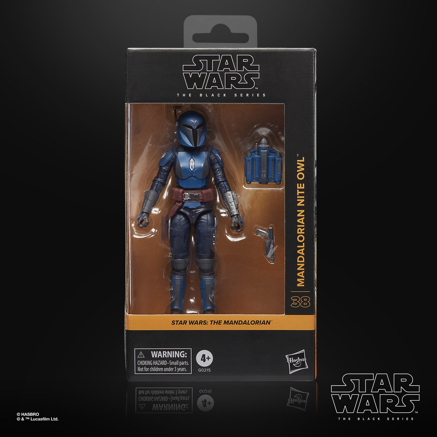 Star Wars Black Series: The Mandalorian - Nite Owl Actionfigur 15cm Exclusive 2024