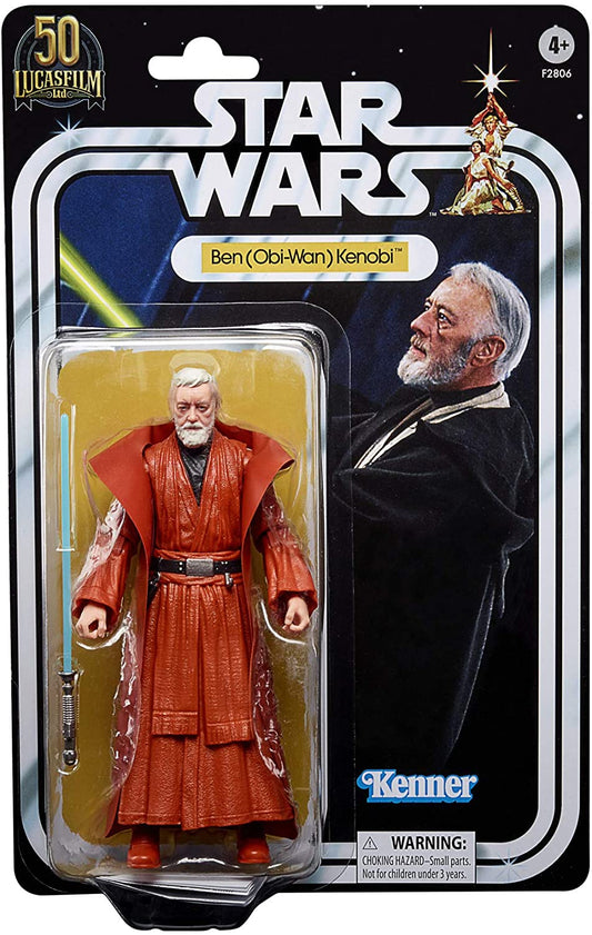 Star Wars Black Series: Ben (Obi-Wan) Kenobi 50th Anniversary Actionfigur 15cm Amazon Exclusive 2021