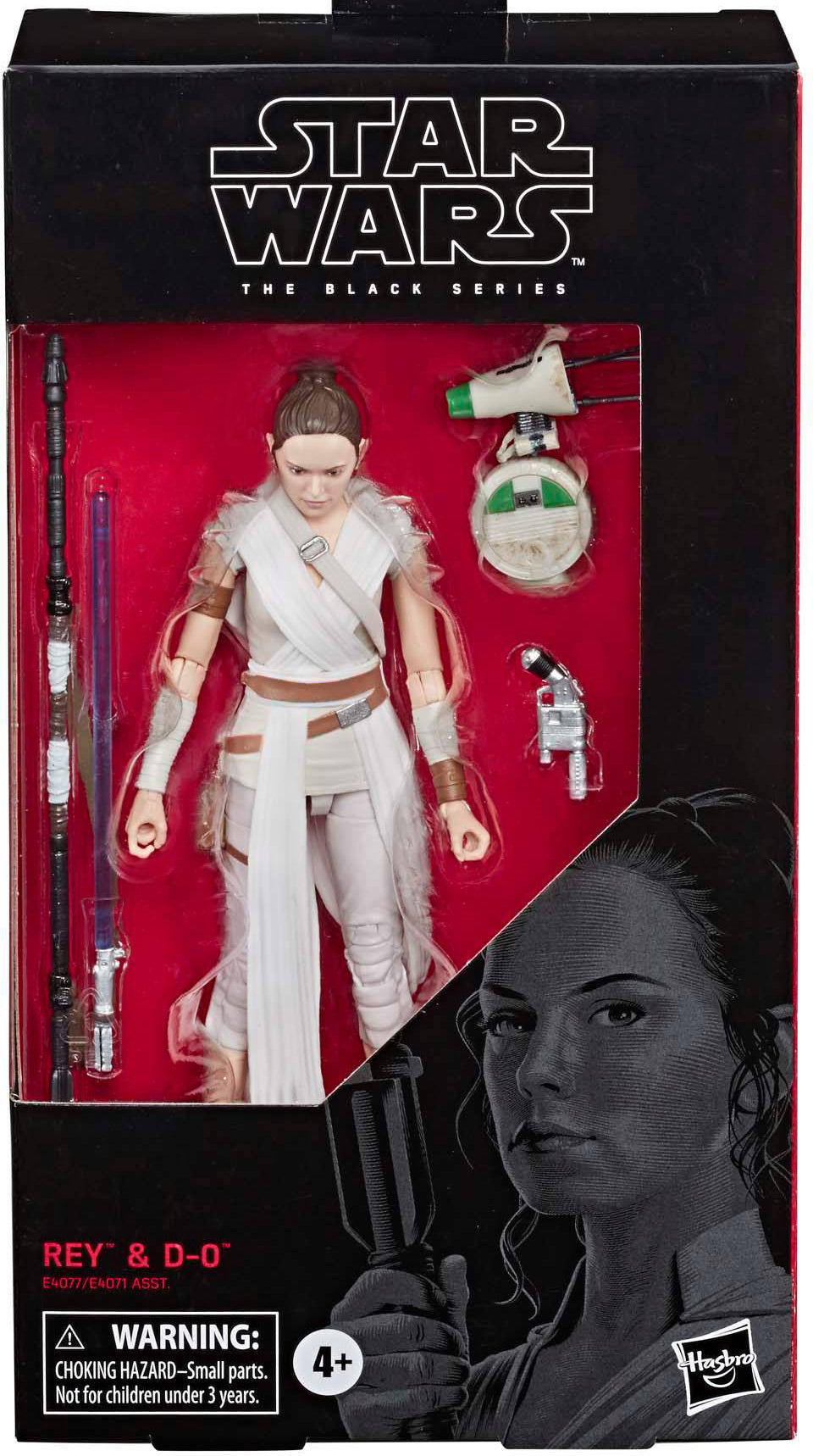 Star Wars Black Series: Rey & D-0 #91 Red Line 15cm Actionfigur Hasbro 2019