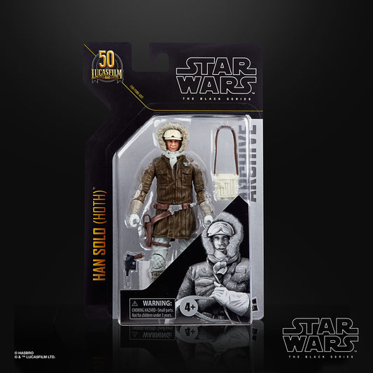 Star Wars Black Series: Han Solo (Hoth) Episode V (Archive Line) Wave 1 Actionfigur 15cm Hasbro 2021