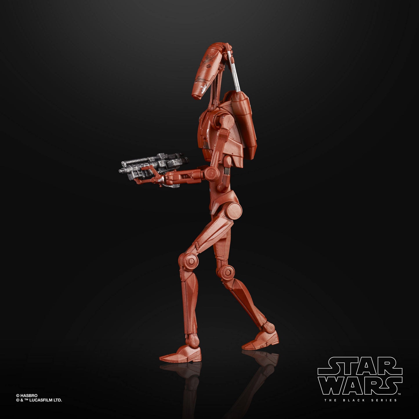 Star Wars Black Series: Battle Droid (Geonosis) #108 Red Line 15cm Actionfigur Hasbro 2020