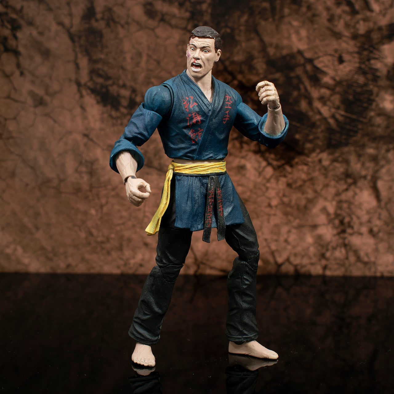 Pre-Order: Bloodsport Select: Jean-Claude Van Damme (Blue Gi Version) Deluxe Actionfigur 18cm