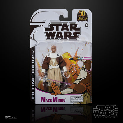 Star Wars Black Series: The Clone Wars - Mace Windu Actionfigur 15cm 2022 Exclusive
