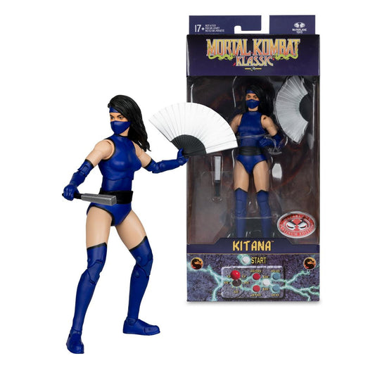Mortal Kombat Klassics - Kitana Actionfigur 18cm (Platinum Edition) *Chase* McFarlane 2025 Exclusive