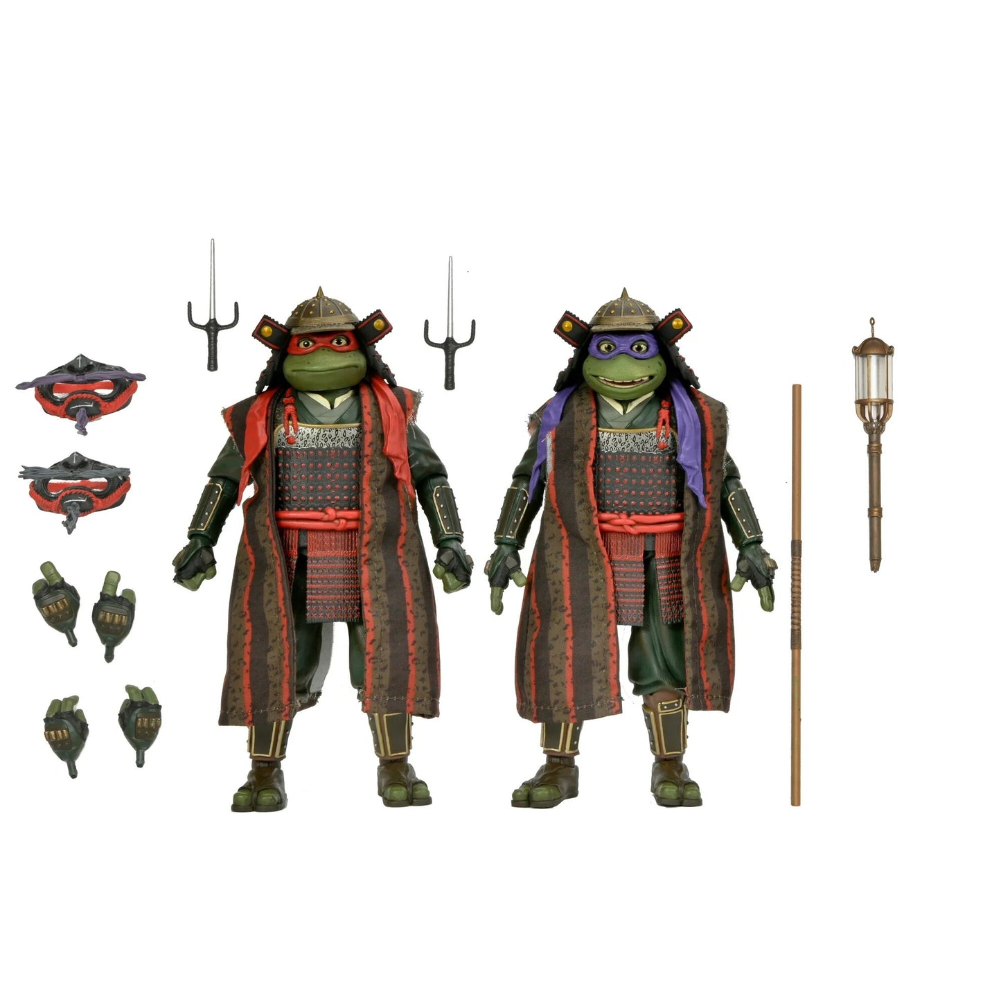 Pre-Order: Teenage Mutant Ninja Turtles 3 (1993 Movie) - Turtles in Time - Donatello & Raphael Actionfiguren 2Pack 18cm NECA 2025