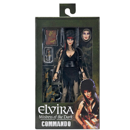 Pre-Order: Elvira - Mistress of the Dark (Commando) Actionfigur 20cm NECA 2025