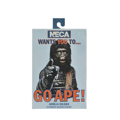 Pre-Order: Planet of the Apes – Ultimate Gorilla Solider Actionfigur 18cm NECA 2025