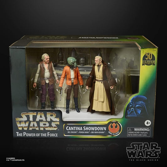 Star Wars Black Series - Cantina Showdown (Power of the Force) Actionfiguren 15cm Pulse Con Exclusive 2021