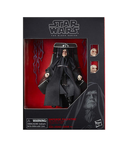 Star Wars Black Series - Emperor Palpatine and Throne (Deluxe) Actionfigur 15cm Amazon Exclusive 2019